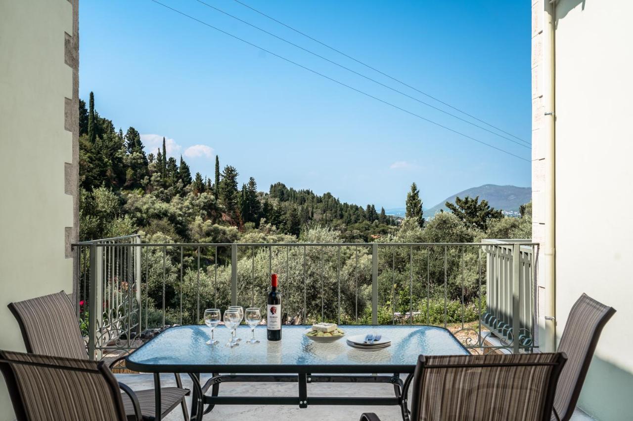 Armonia Villa Lefkada Kariótai Dış mekan fotoğraf